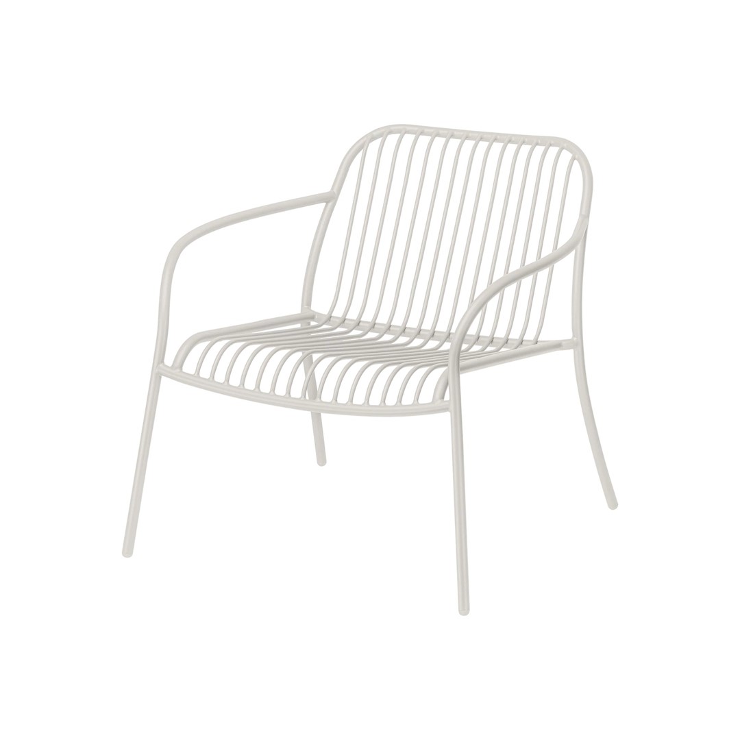 Fotel YUA WIRE, silk grey