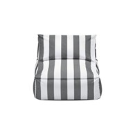 Krzesło Lounger STAY, black / lily white