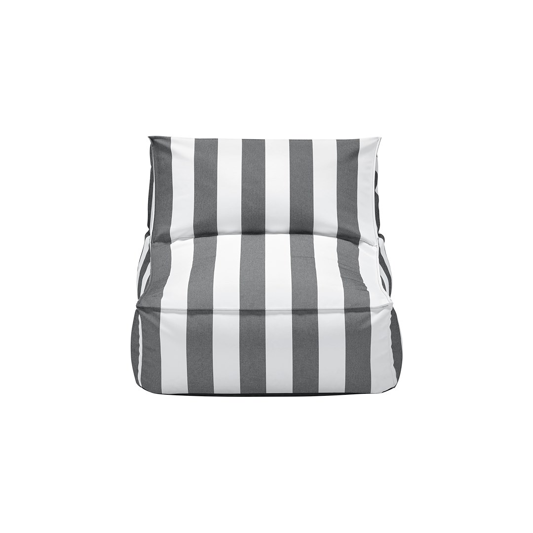 Krzesło Lounger STAY, black / lily white
