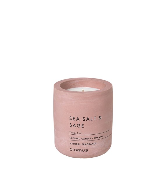 Świeca zapachowa FRAGA, sea salt & sage, 24 h