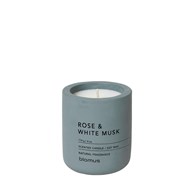 Świeca zapachowa FRAGA, rose & white musk, 24 h