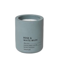 Świeca zapachowa FRAGA, rose & white musk, 55 h