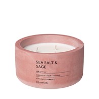Świeca zapachowa FRAGA, sea salt & sage, 25 h