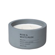 Świeca zapachowa FRAGA, rose & white musk, 25 h