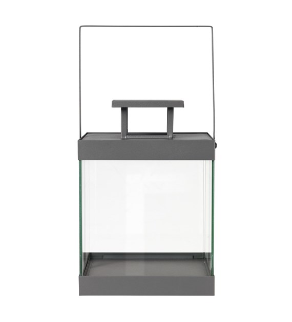 Latarnia S FINCA, steel gray