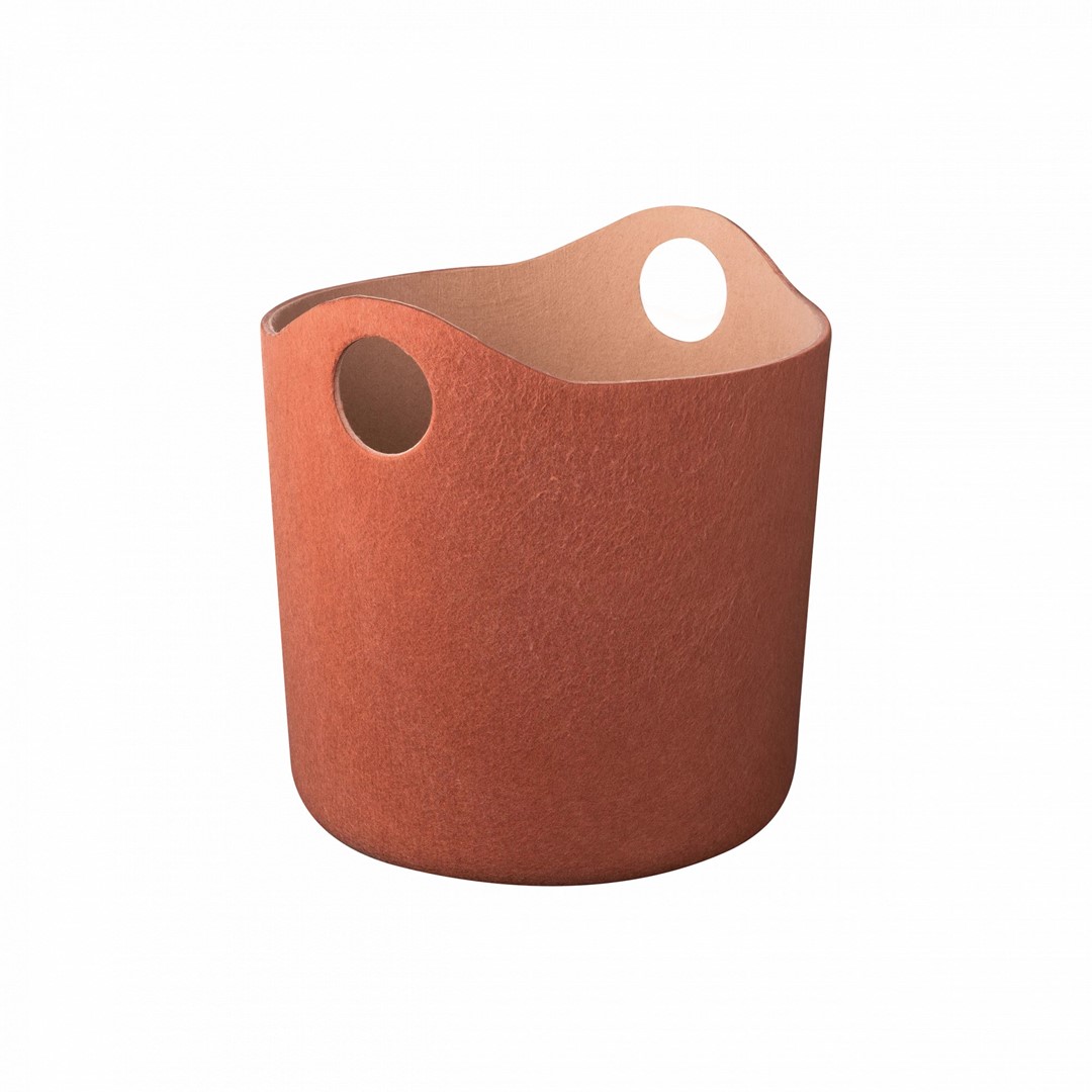 Kosz biurowy M TIGGY, rustic brown