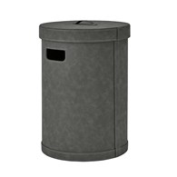 Kosz na pranie SAHLA, pewter, M