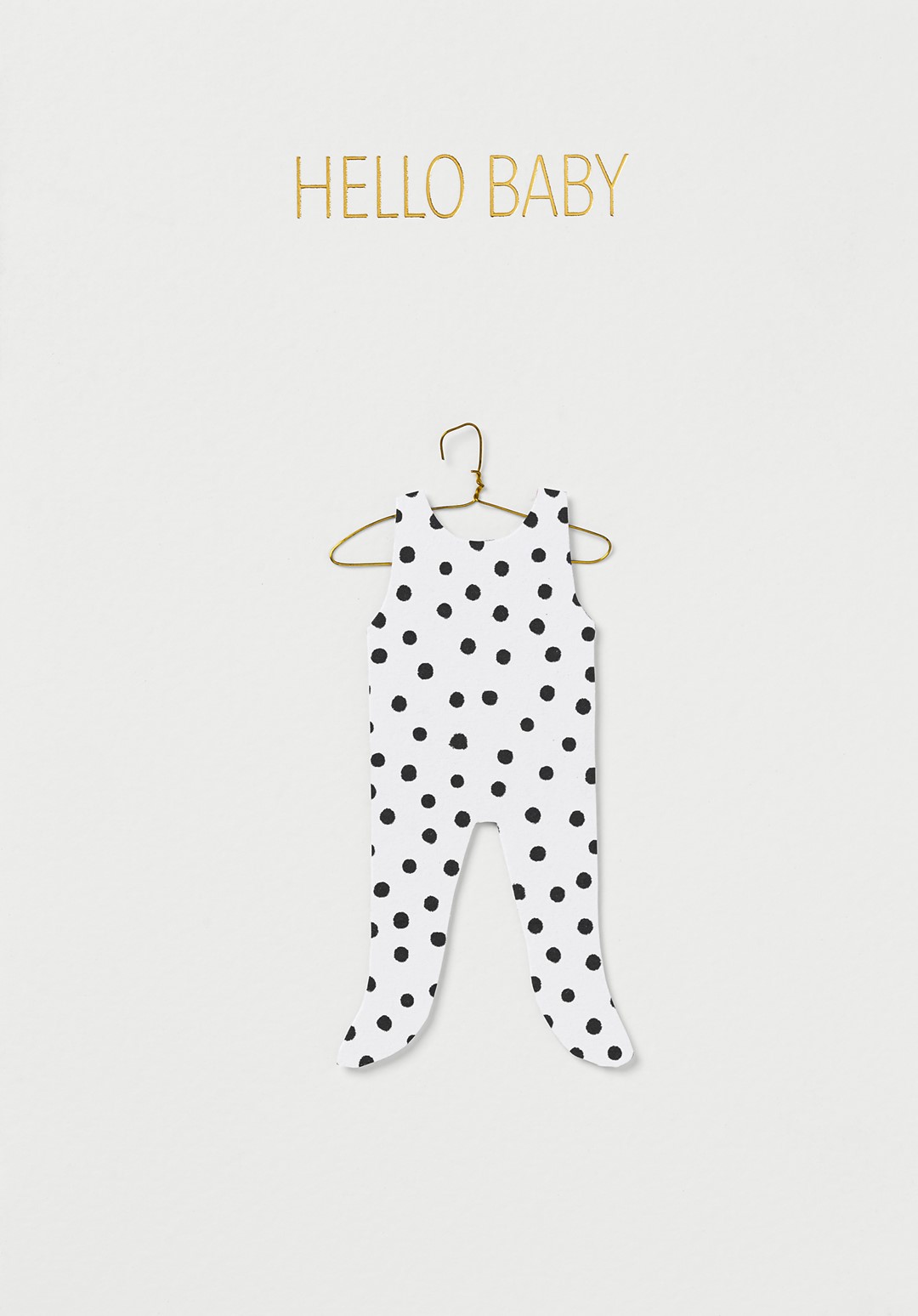 Kartka HELLO BABY CLOTH