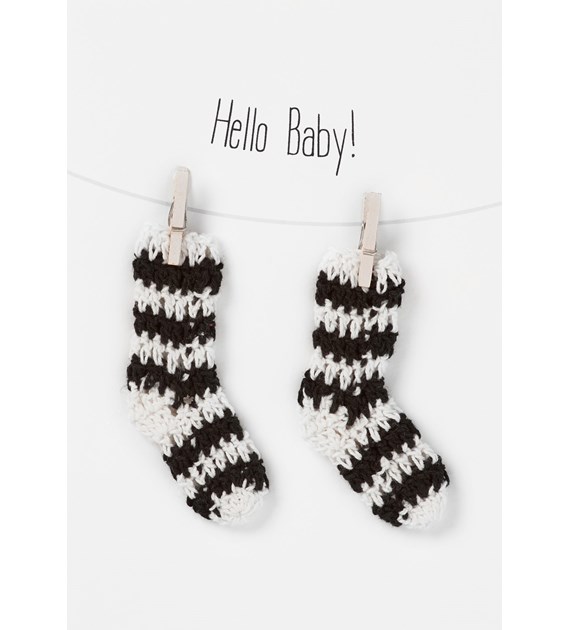 Kartka HELLO BABY SOCKS!