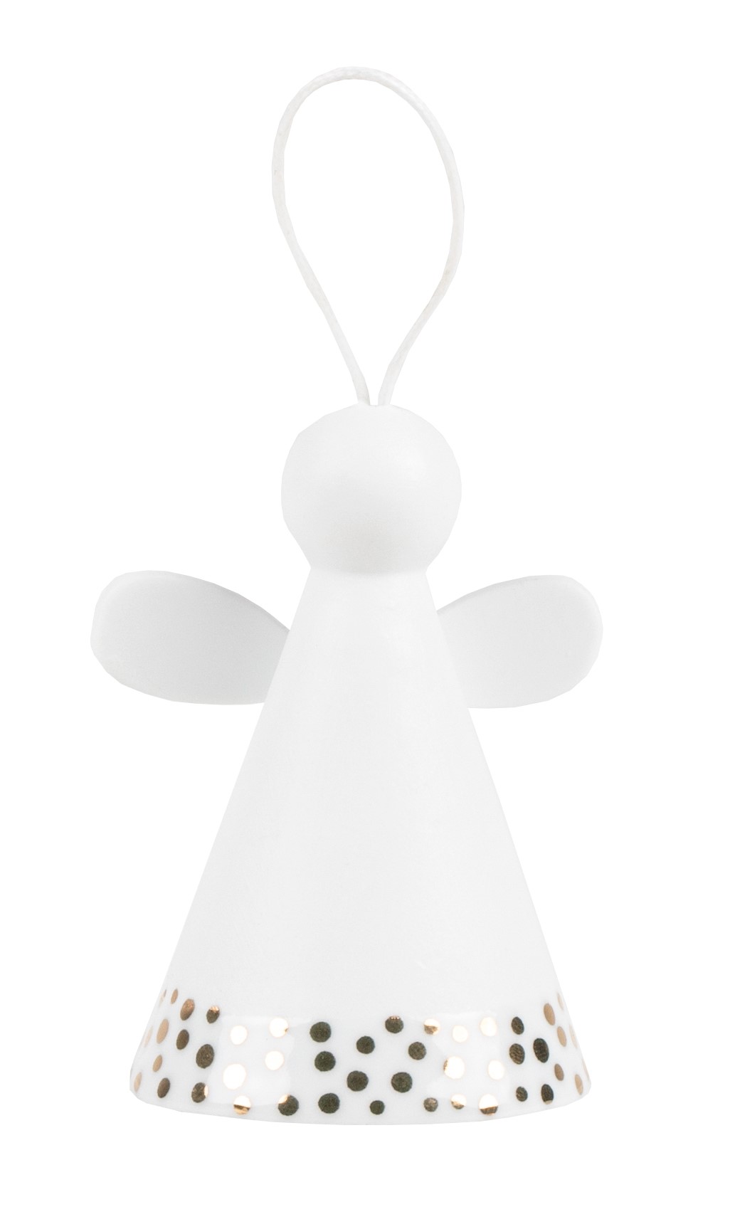 Dzwoneczek ANGEL, polka dots