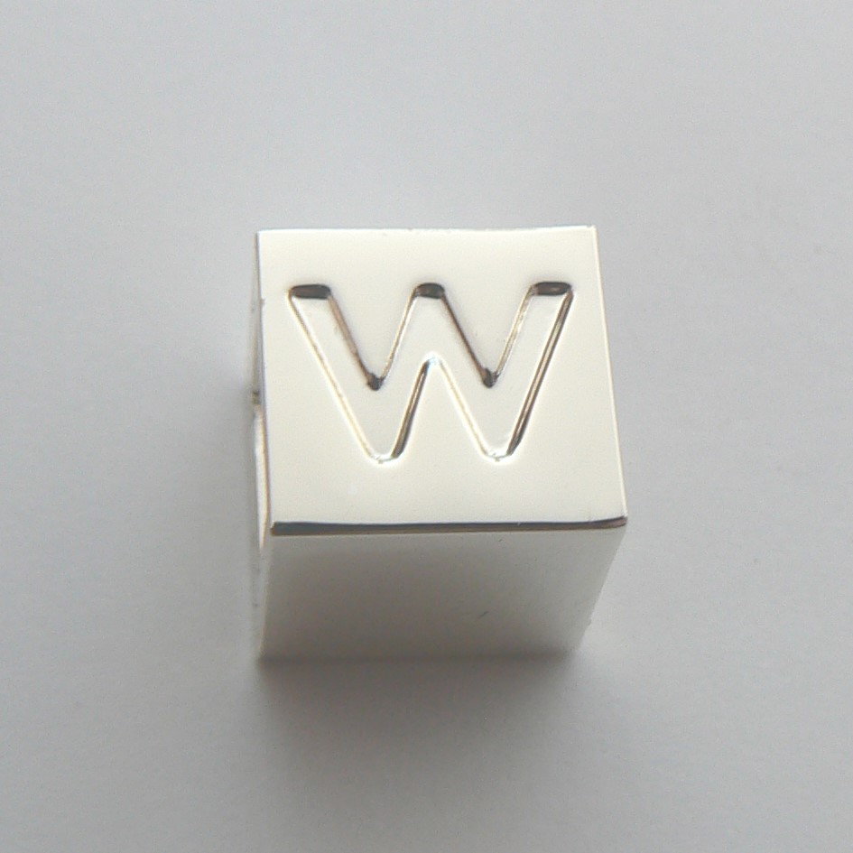 Litera W - kostka