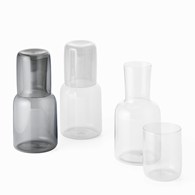 Karafka ze szklanką VIVA, grey