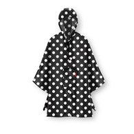 Peleryna MINI MAXI PONCHO, dots white