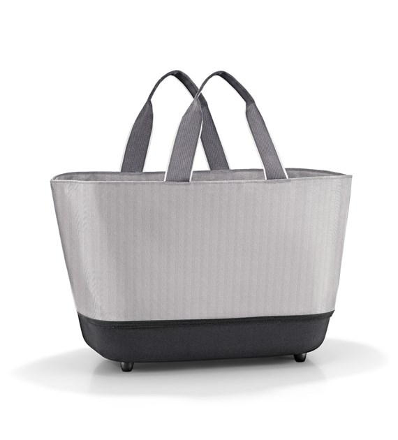 Koszyk SHOPPINGBASKET, herringbone grey