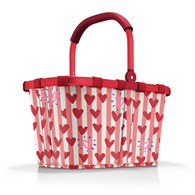 Koszyk CARRYBAG, hearts & stripes