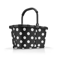 Koszyk CARRYBAG FRAME, dots white