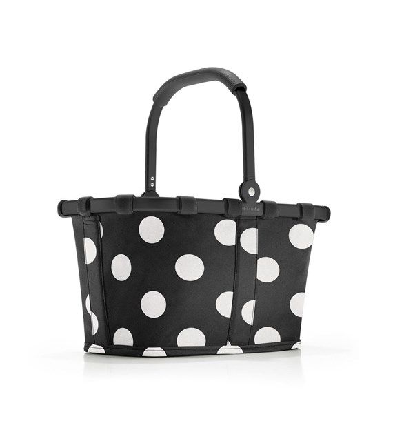 Koszyk CARRYBAG XS FRAME, dots white