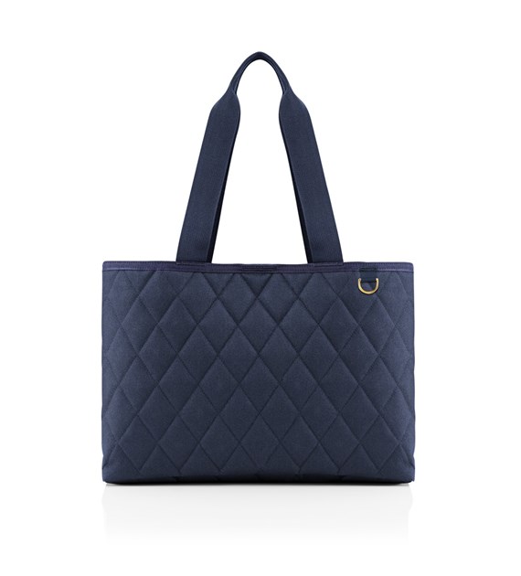 Torba CLASSIC SHOPPER L, rhombus midnight gold