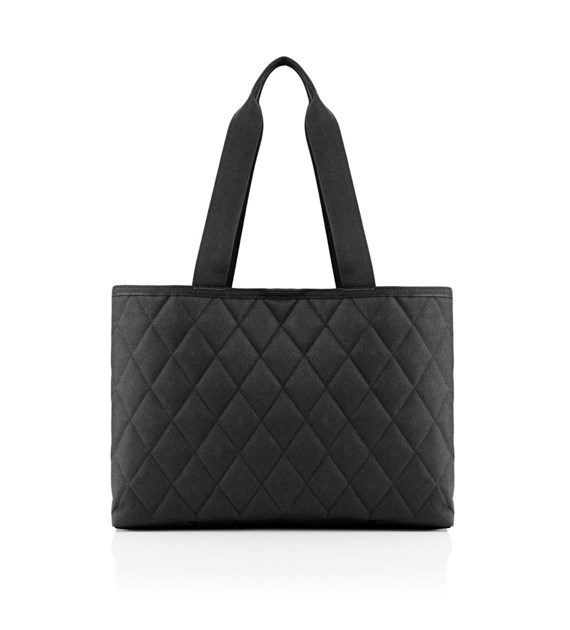 Torba CLASSIC SHOPPER L, rhombus black