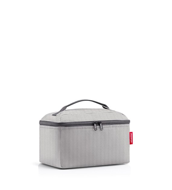 Kosmetyczka BEAUTYCASE, herringbone grey