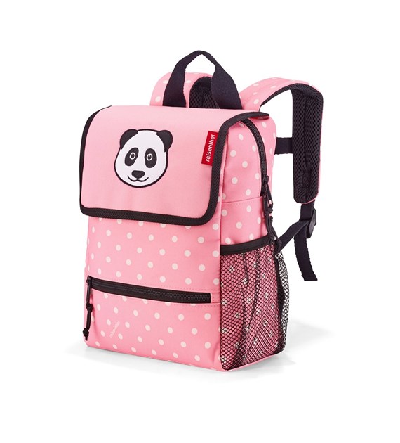 Plecak BACKPACK KIDS, panda dots pink