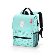 Plecak BACKPACK KIDS, cats and dogs mint