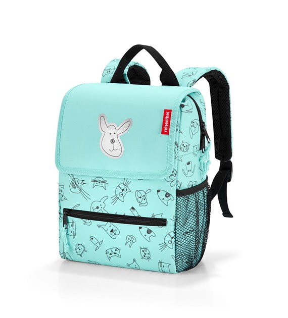 Plecak BACKPACK KIDS, cats and dogs mint