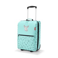 Walizka TROLLEY XS KIDS, cats and dogs mint