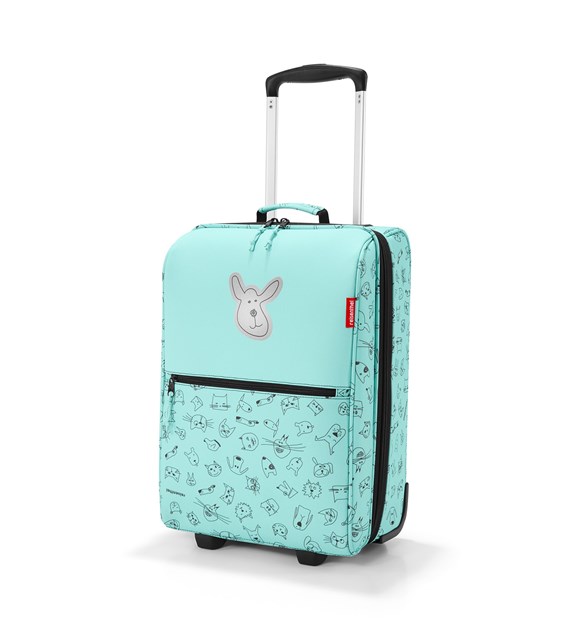 Walizka TROLLEY XS KIDS, cats and dogs mint