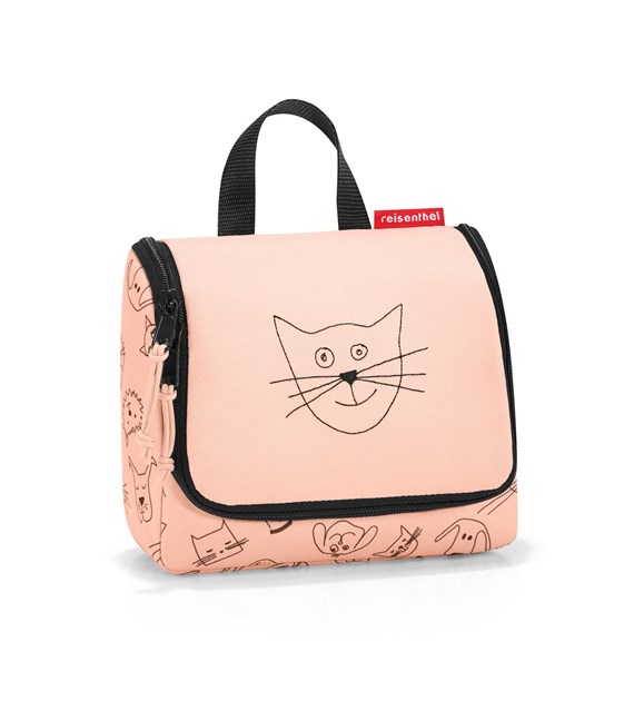 Kosmetyczka TOILETBAG S KIDS, cats and dogs rose