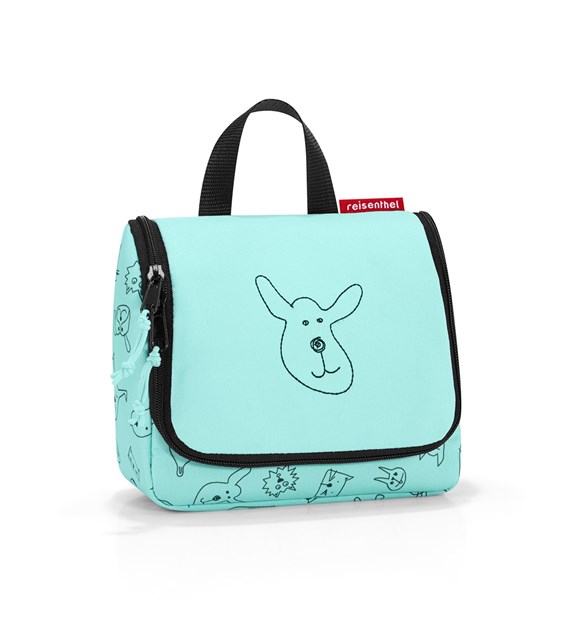 Kosmetyczka TOILETBAG S KIDS, cats and dogs mint