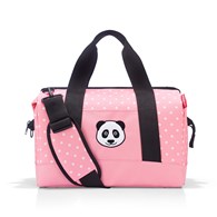 Torba ALLROUNDER M KIDS, panda dots pink