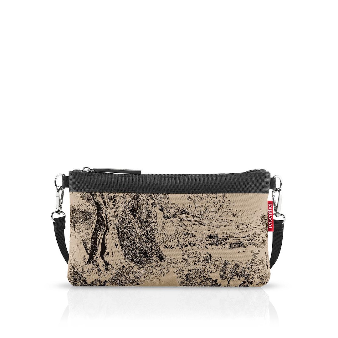 Torba MINI POUCH, jacquard brown