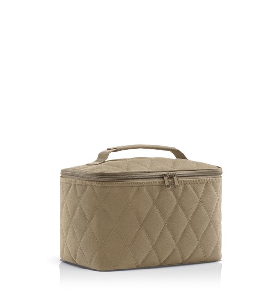 Kosmetyczka COSMETIC CASE, rhombus olive