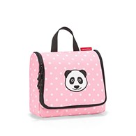 Kosmetyczka TOILETBAG KIDS, panda dots pink