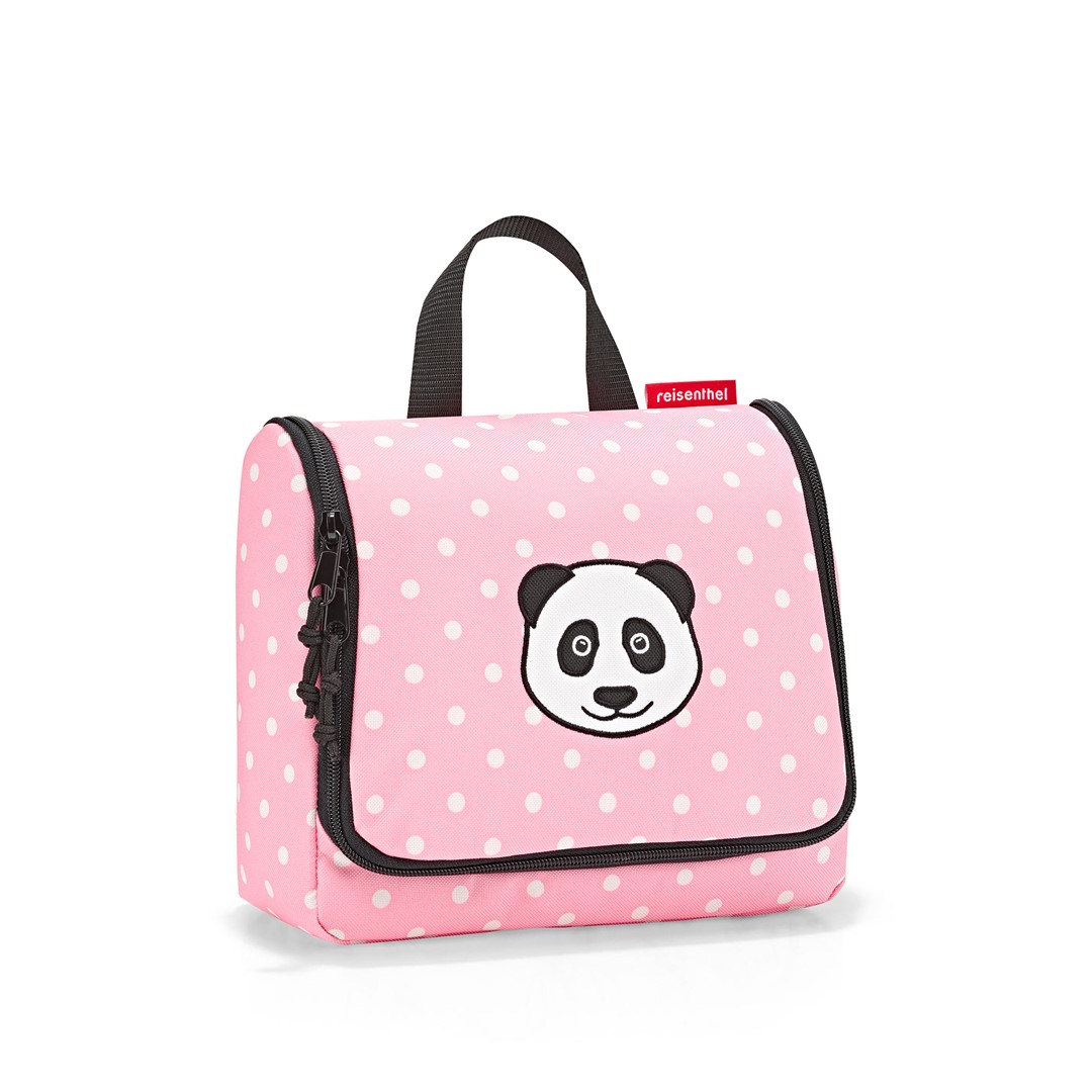 Kosmetyczka TOILETBAG KIDS, panda dots pink