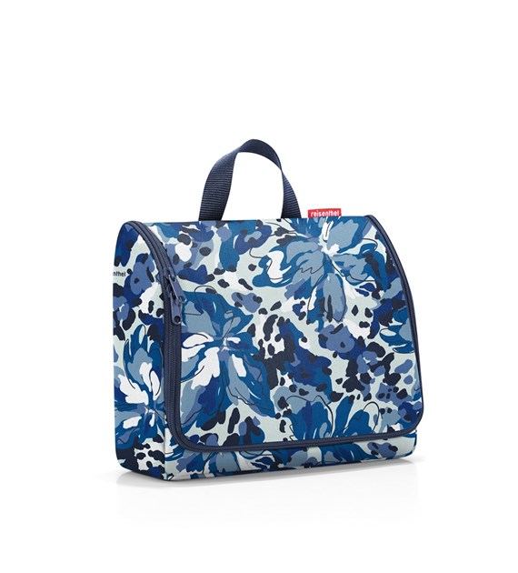 KosmetyczkaTOILETBAG XL, flora blue