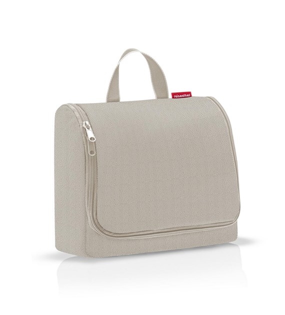 Kosmetyczka TOILETBAG XL, herringbone sand