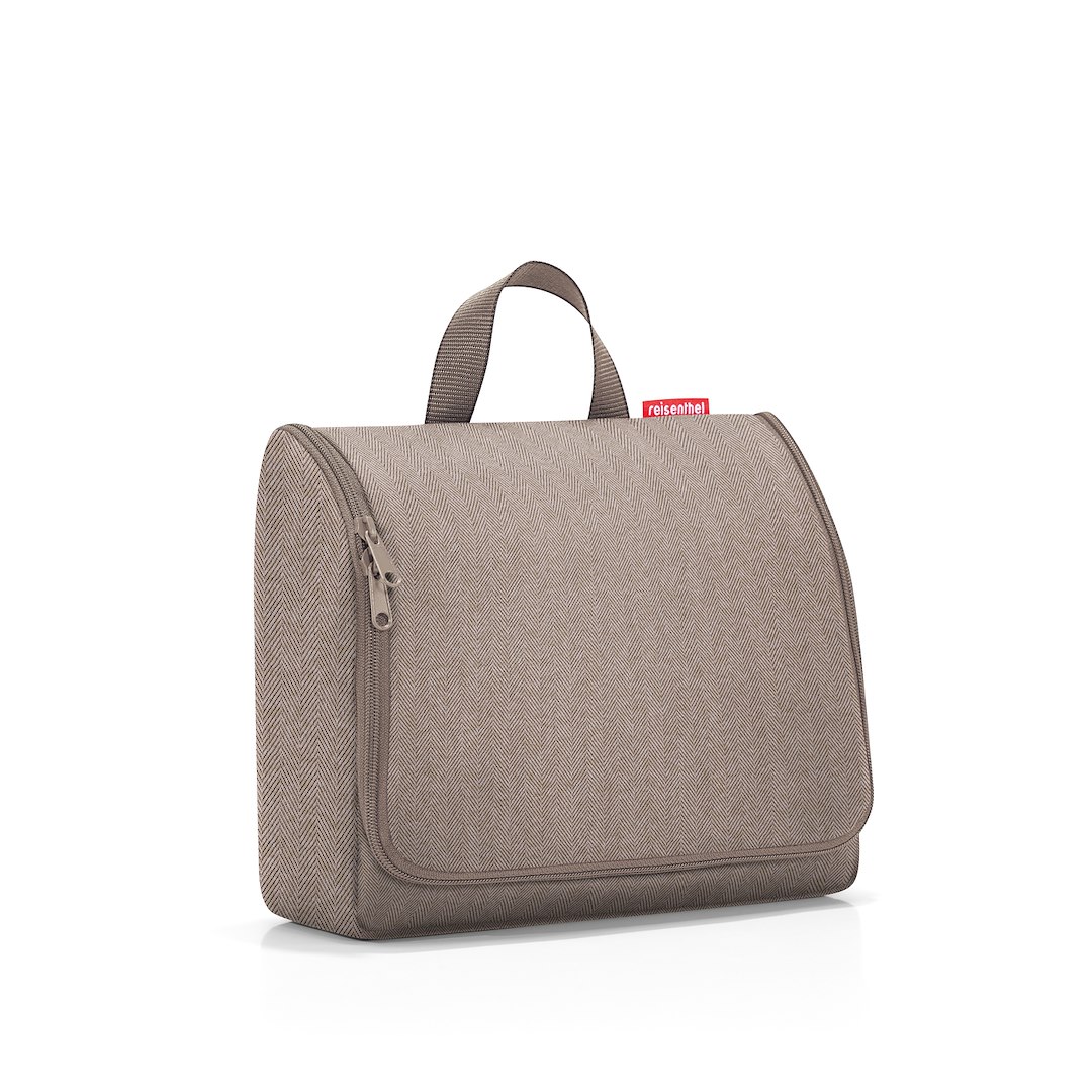 Kosmentyczka TOILETBAG XL, herringbone mokka
