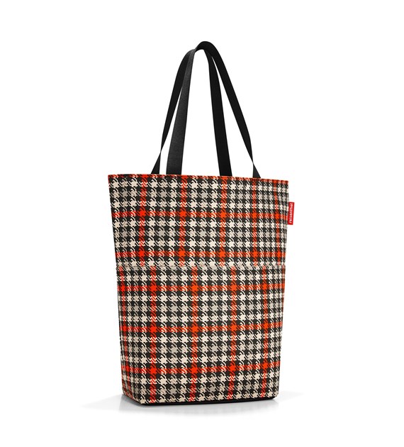 Torba CITYSHOPPER 2, glencheck red