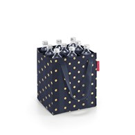 Torba BOTTLEBAG, metallic dots blue