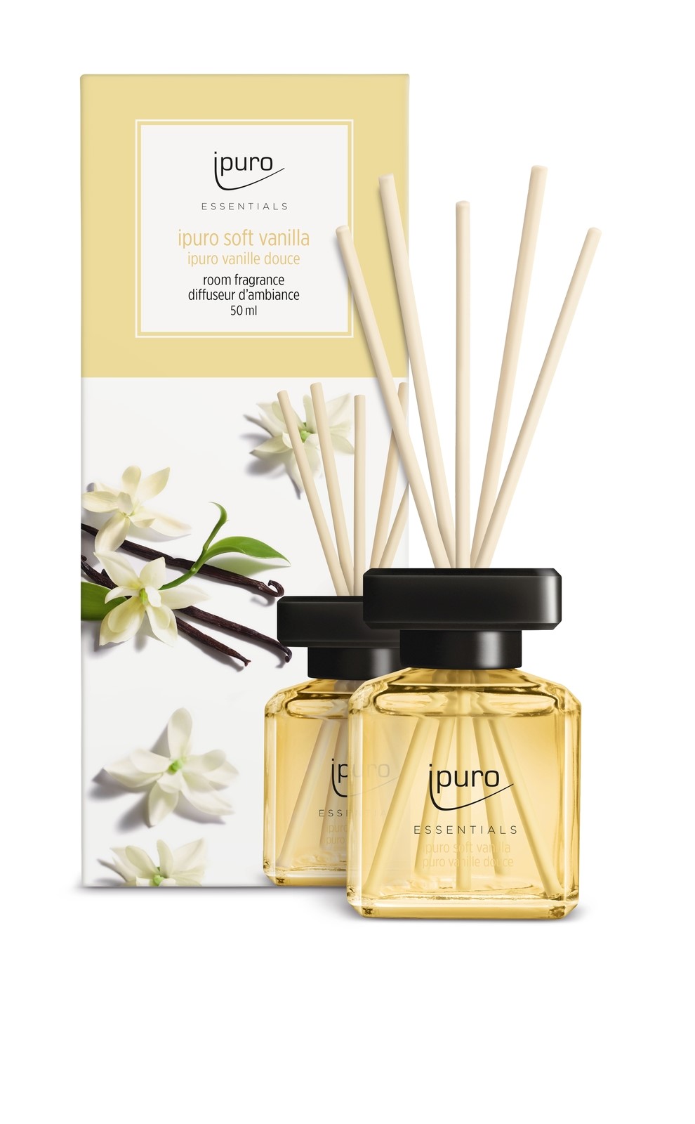 Zapach 50 ml, SOFT VANILLA, ipuro ESSENTIALS