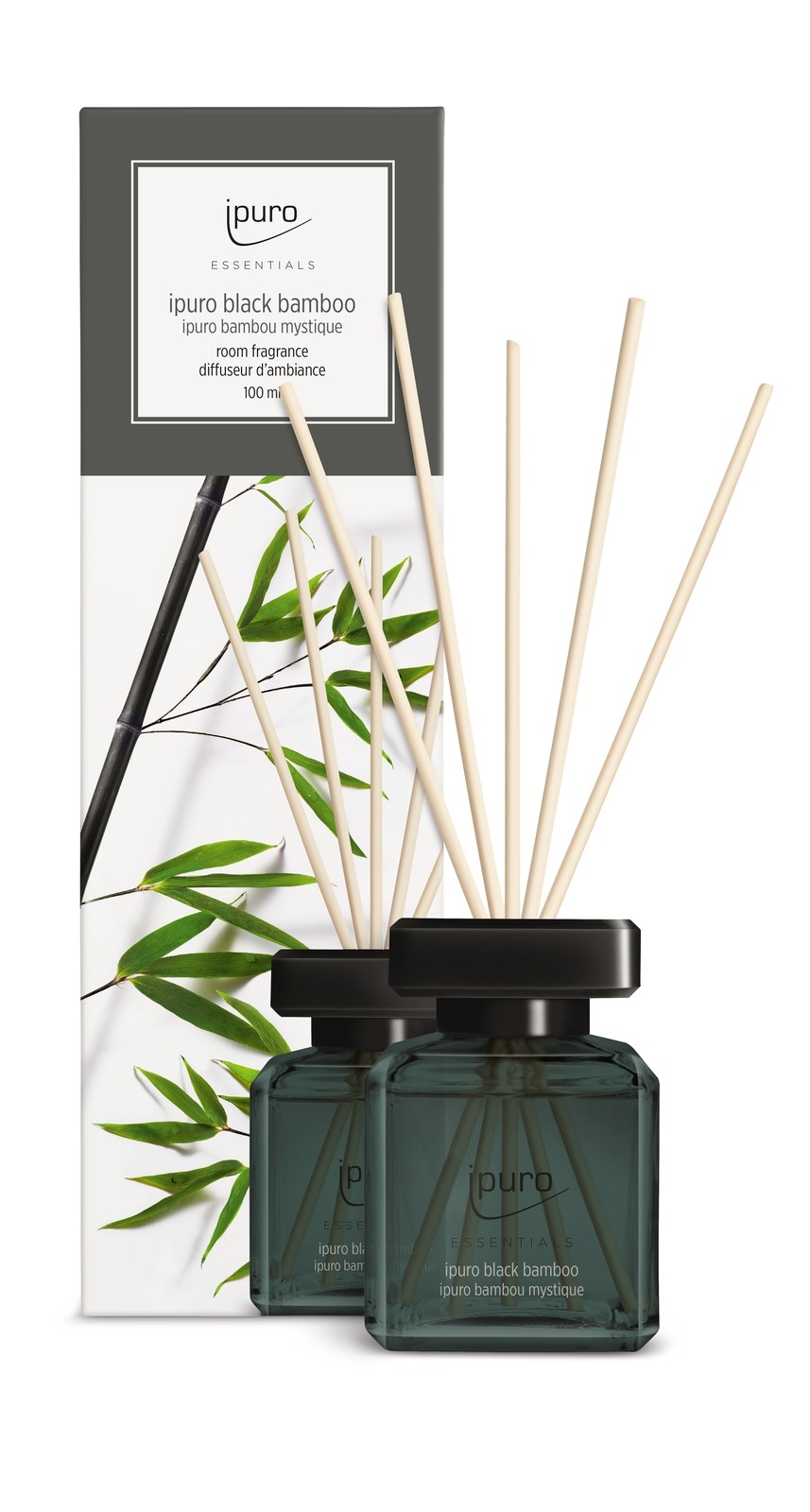 Zapach 100 ml,  BLACK BAMBOO, ipuro Essentials