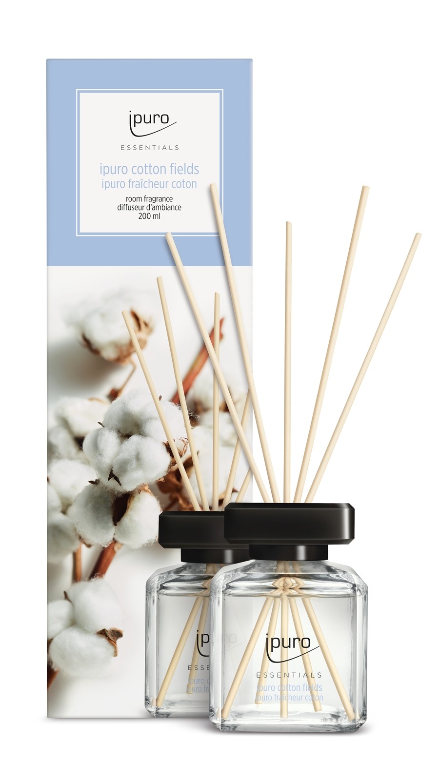 Zapach 200 ml, COTTON FIELDS,  ipuro ESSENTIALS