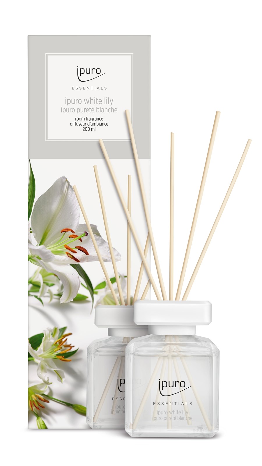 Zapach 200 ml, WHITE LILY, ipuro ESSENTIALS