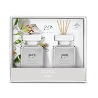 Zestaw 2 x 50 ml,  WHITE LILY, ipuro Essentials