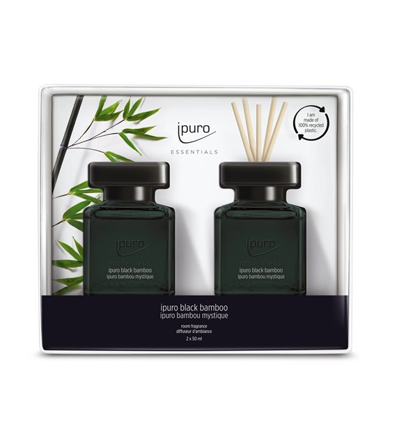 Zestaw 2 x 50 ml, BLACK BAMBOO,  ipuro ESSENTIALS