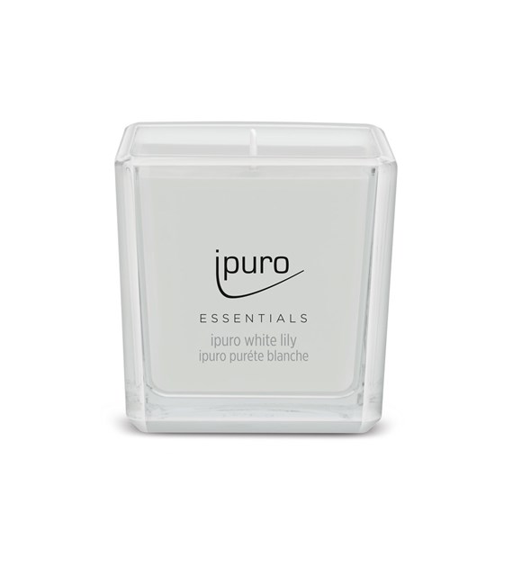 Świeca 125 g,  WHITE LILY, ipuro Essentials