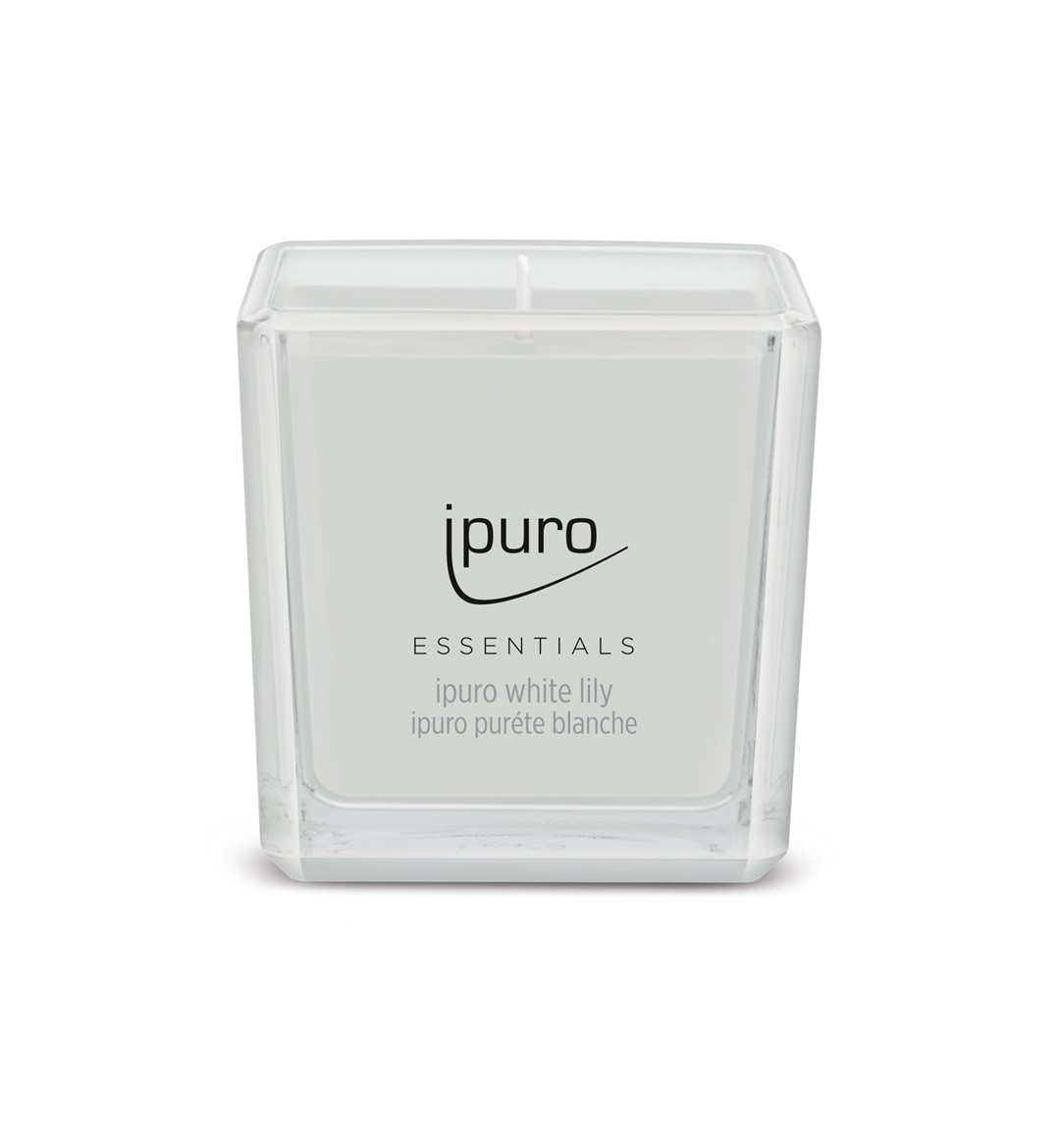 Świeca 125 g,  WHITE LILY, ipuro Essentials