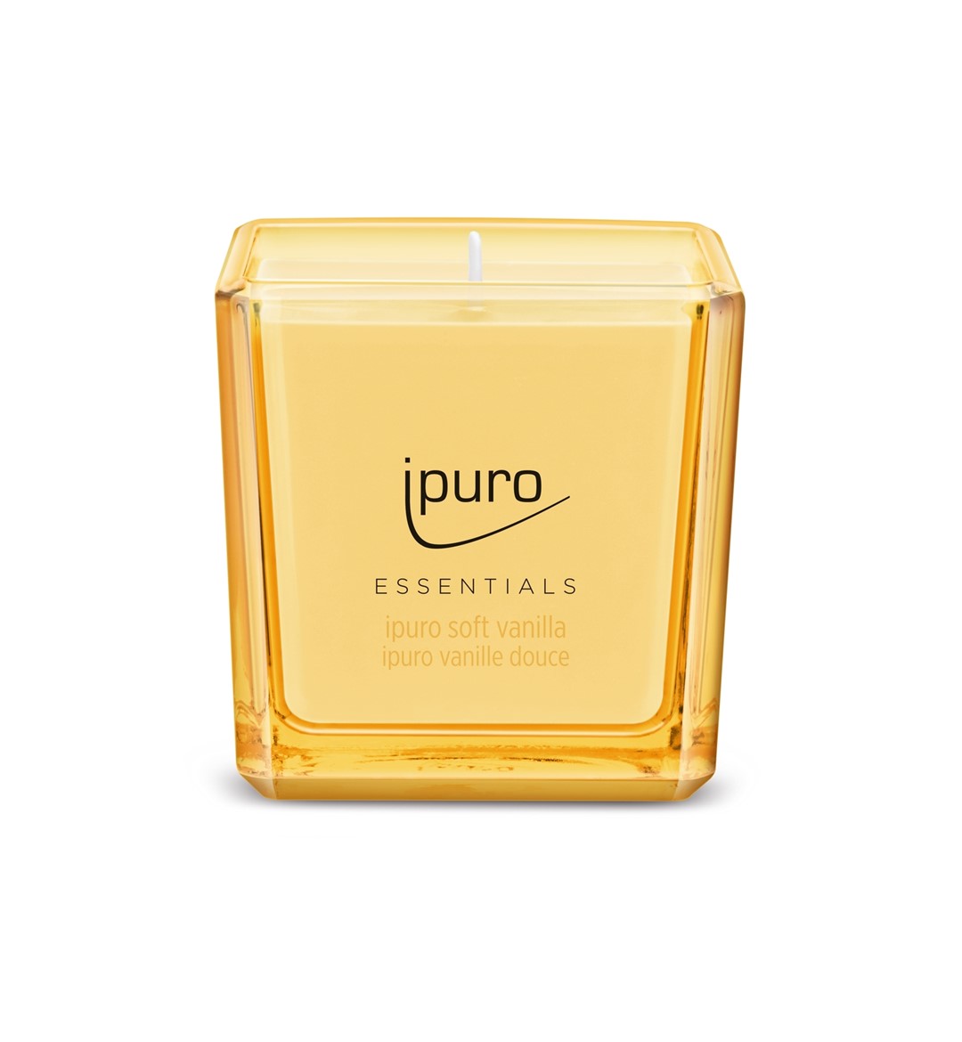 Świeca 125 g,  SOFT VANILLA, ipuro Essentials